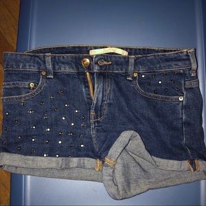 Zara Gold Stud Shorts